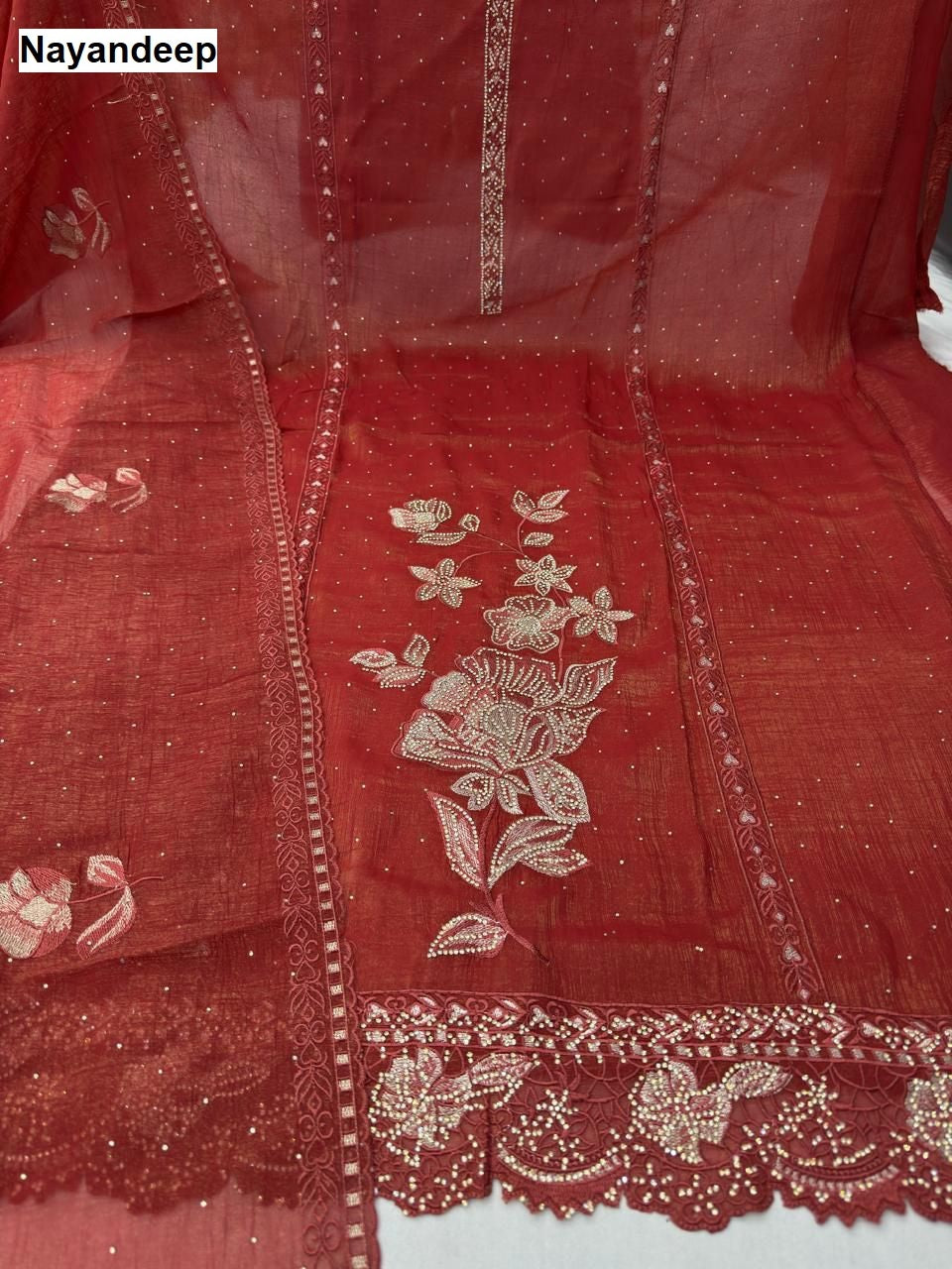 Urmi Nayandeep Silk Salwar Suits Wholesaler Gujarat