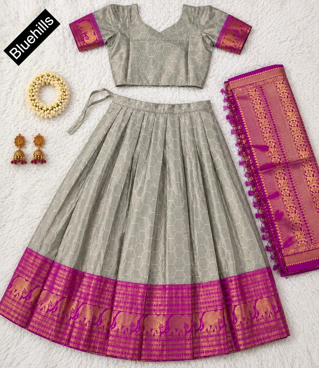 Urvashi Bluehills Textured Ready To Wear Saree Wholesaler Gujarat