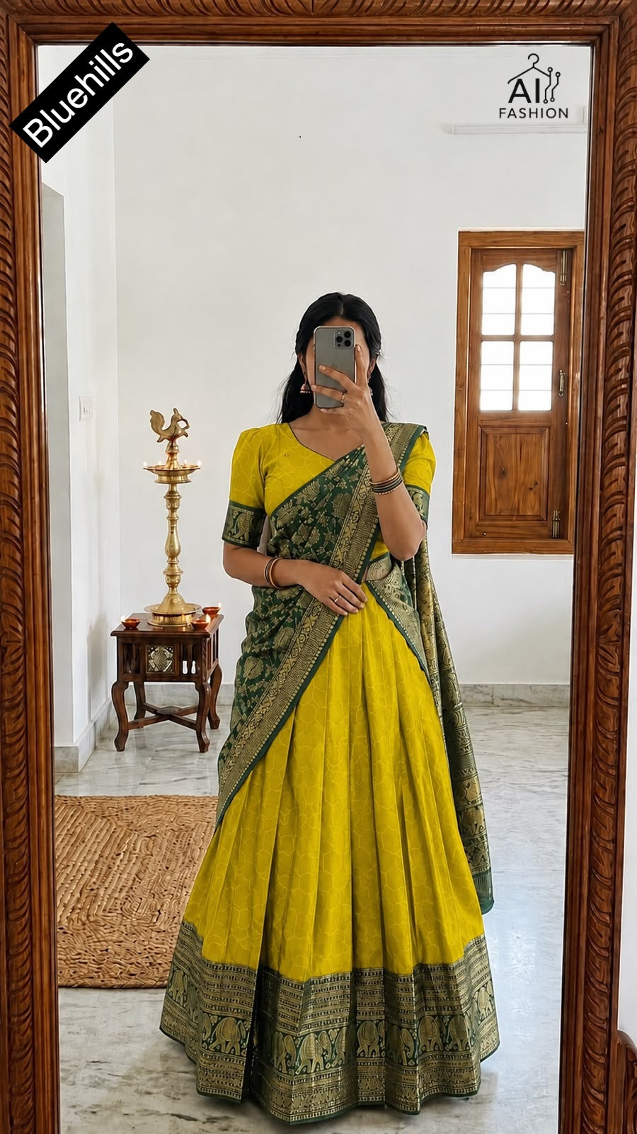 Urvashi Bluehills Textured Ready To Wear Saree Wholesaler Gujarat
