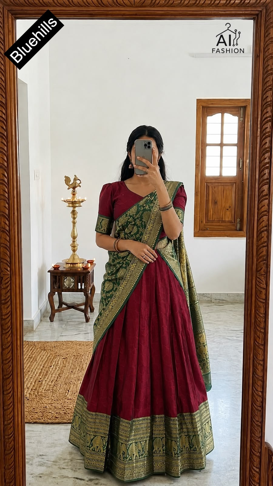 Urvashi Bluehills Textured Ready To Wear Saree Wholesaler Gujarat