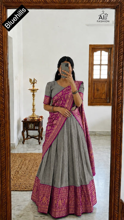 Urvashi Bluehills Textured Ready To Wear Saree Wholesaler Gujarat