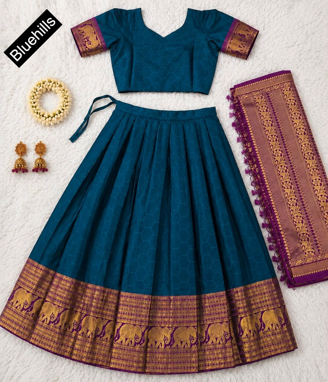 Urvashi Bluehills Textured Ready To Wear Saree Wholesaler Gujarat