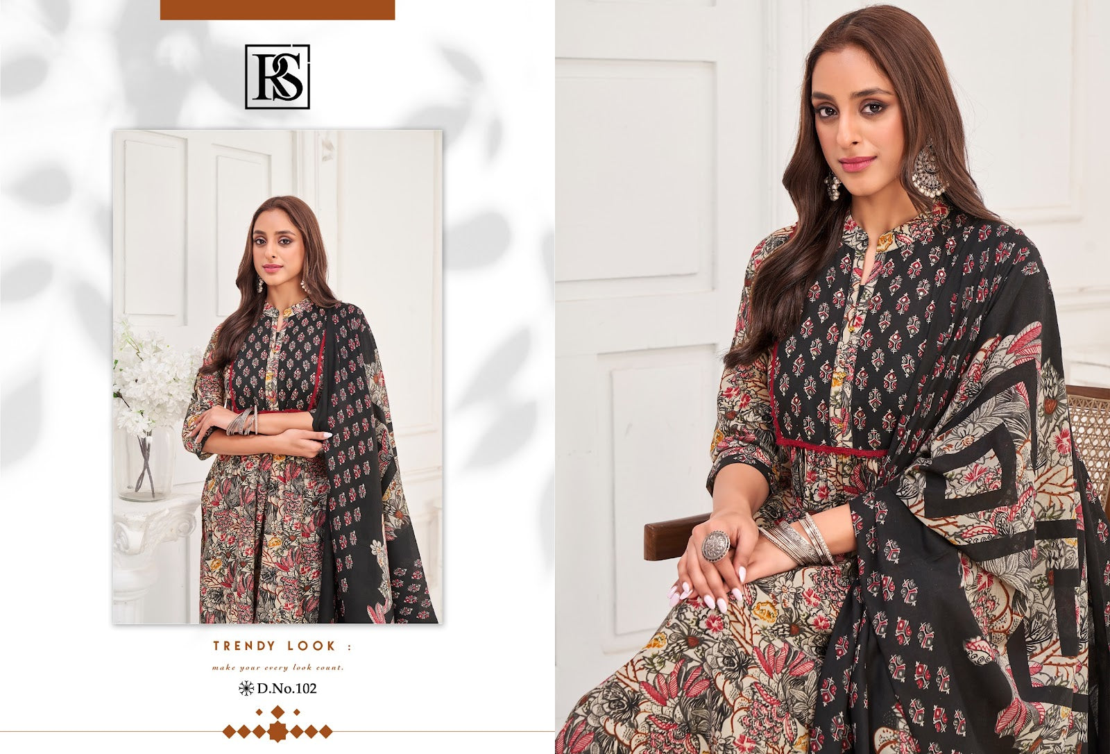 Urvashi Rangi Sangi Cotton Readymade Anarkali Suits Exporter Gujarat