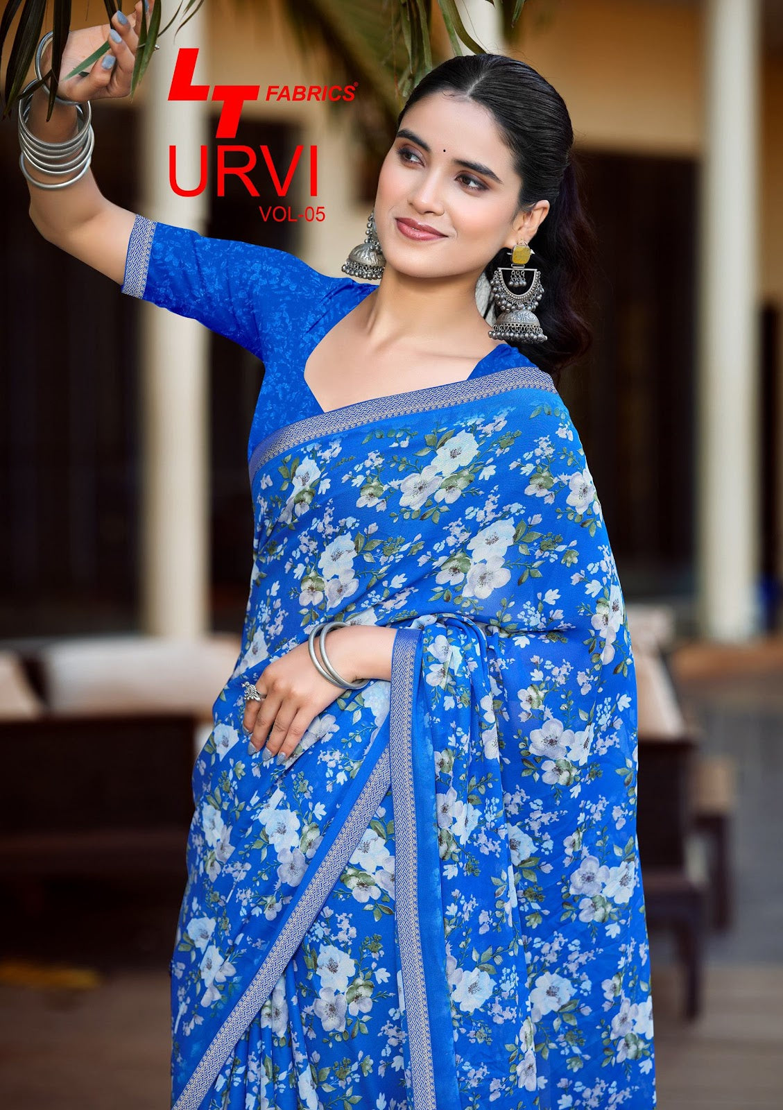 Urvi Vol 5 Lt Fabrics Sarees Supplier