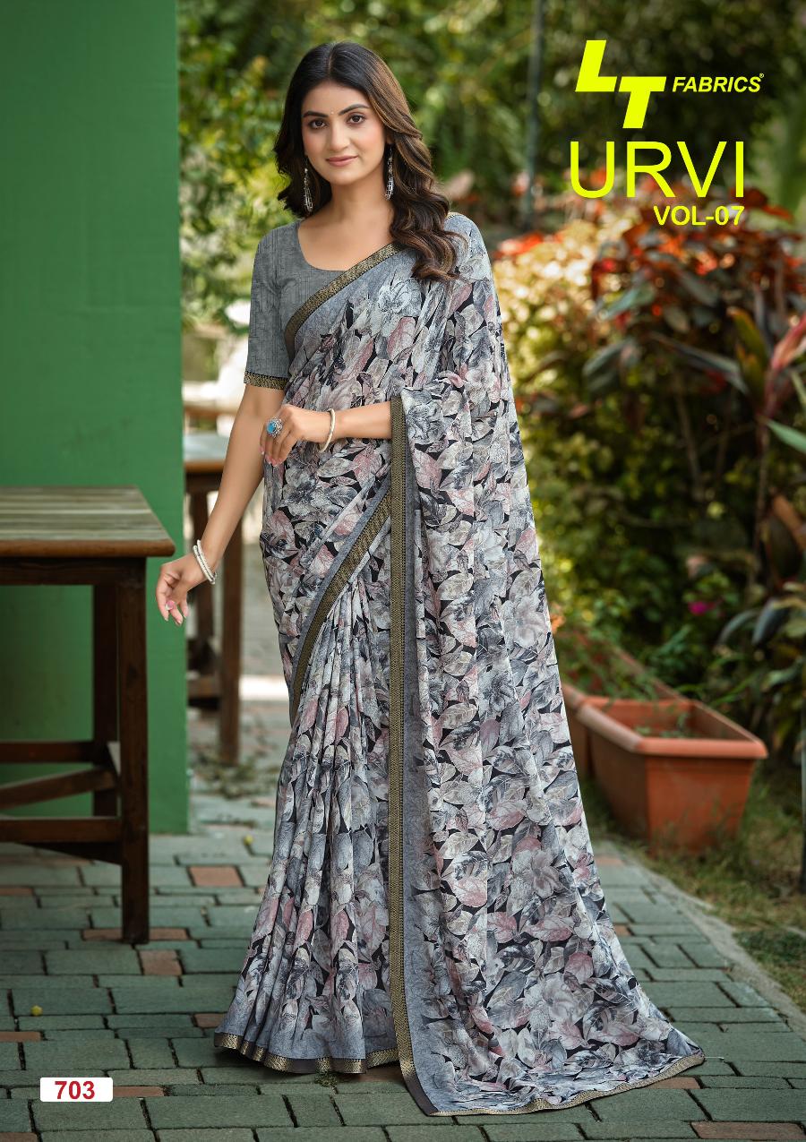 Urvi Vol 7 Lt Fabrics Sarees Exporter
