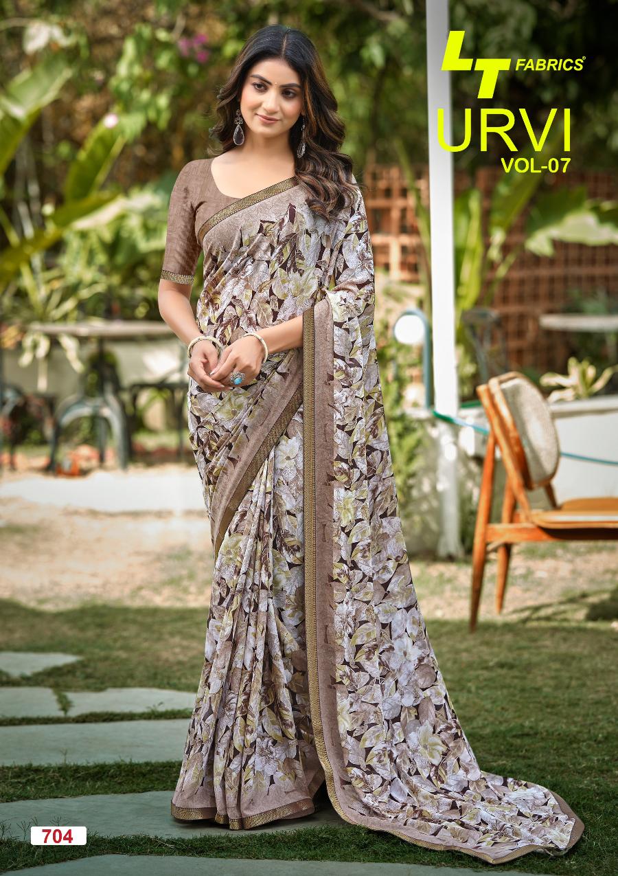 Urvi Vol 7 Lt Fabrics Sarees Exporter