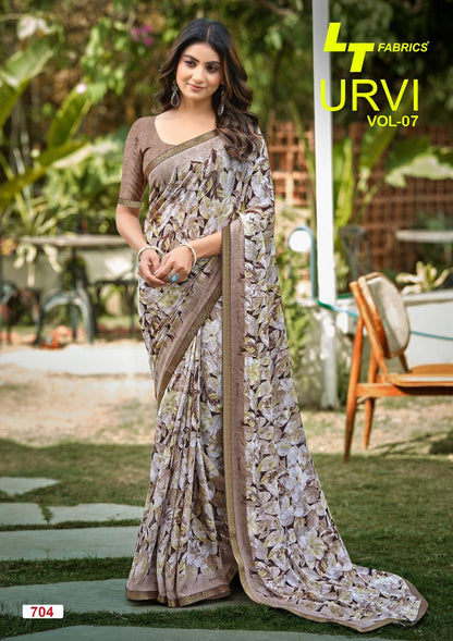 Urvi Vol 7 Lt Fabrics Sarees Exporter