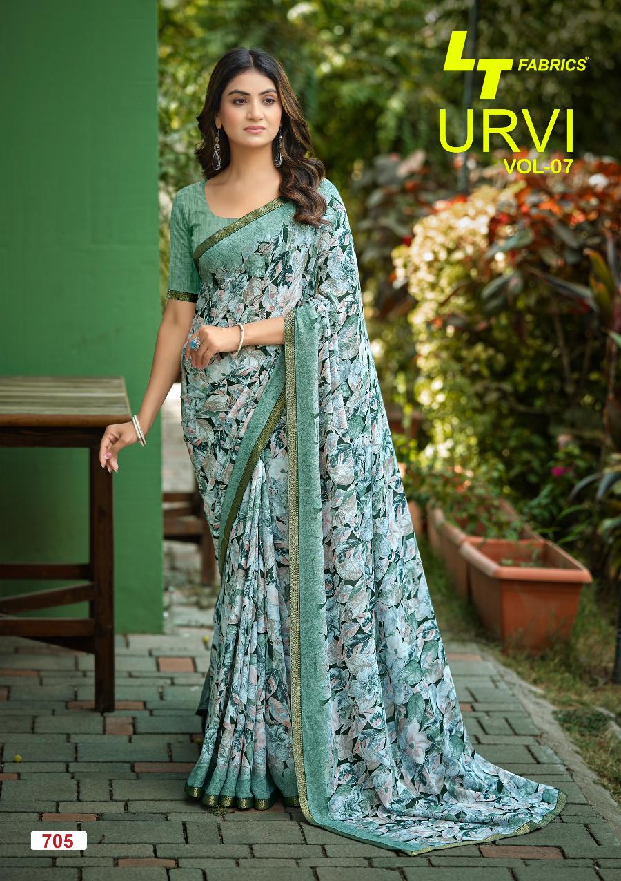 Urvi Vol 7 Lt Fabrics Sarees Exporter