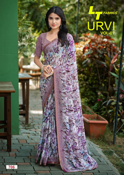 Urvi Vol 7 Lt Fabrics Sarees Exporter