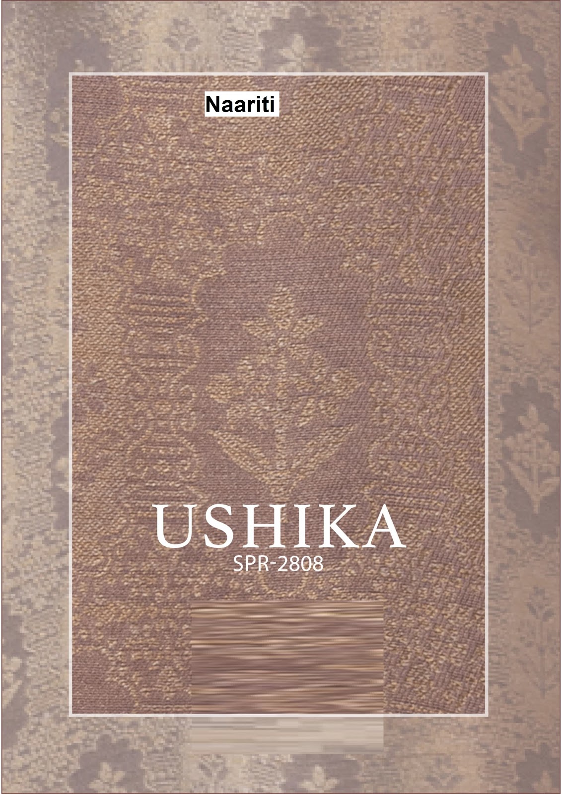Ushika 2808 Naariti Tissue Silk Pant Style Suits Supplier