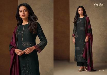 Ushma Omtex Pashmina Suits Manufacturer