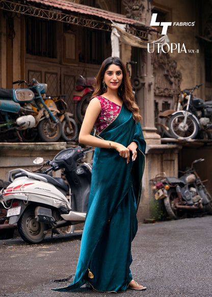 Utopia Vol 11 Lt Fabrics Silk Sarees Supplier India