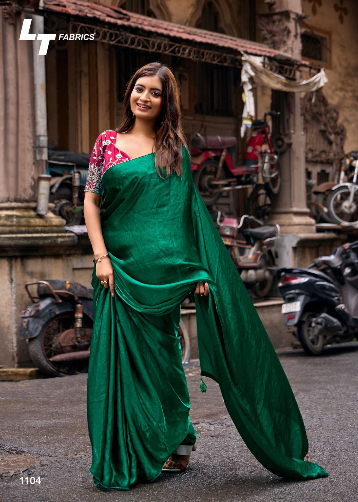 Utopia Vol 11 Lt Fabrics Silk Sarees Supplier India