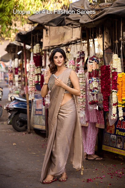Utopia Vol 4 Lt Fashion Silk Sarees Wholesale