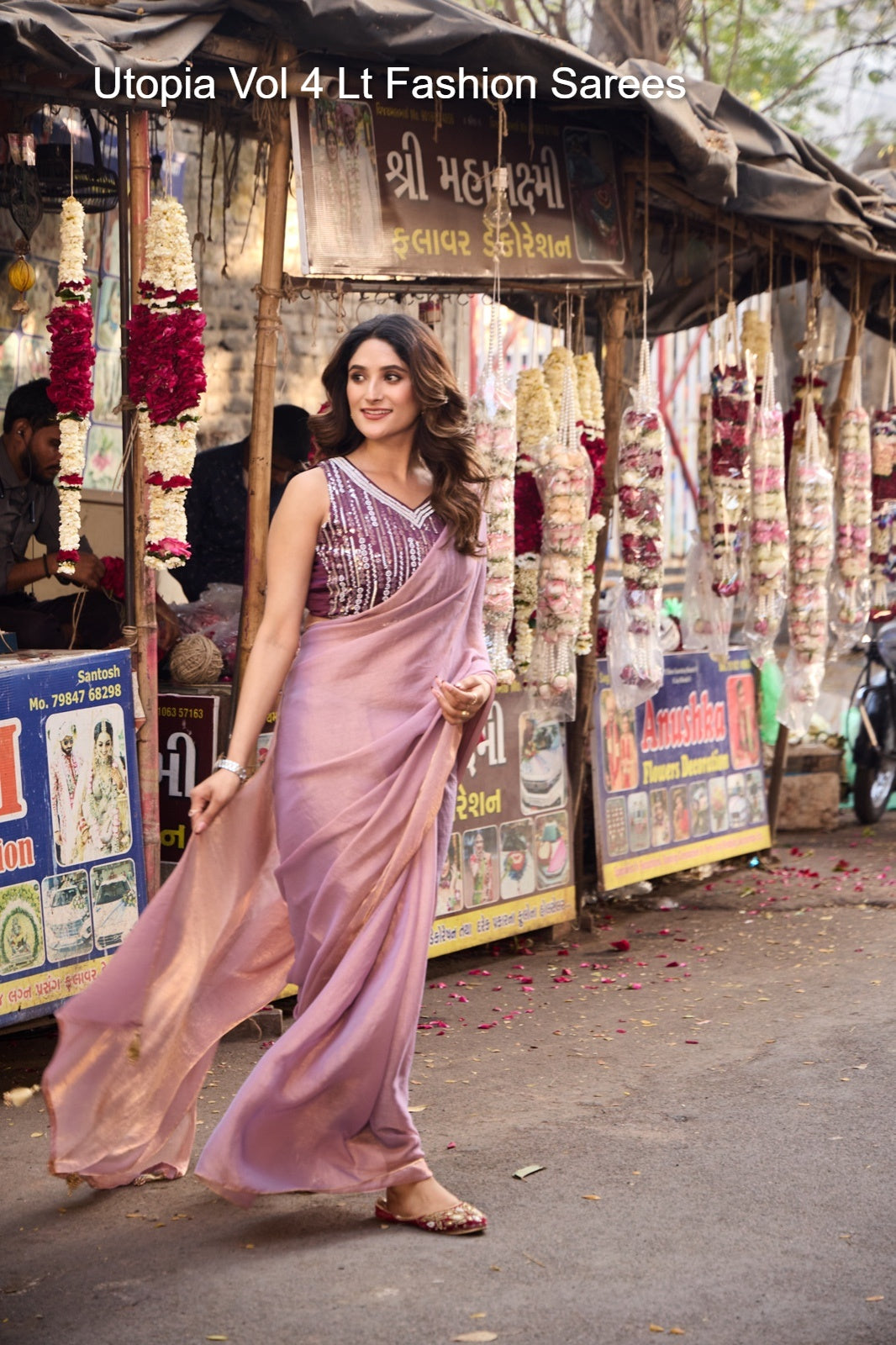 Utopia Vol 4 Lt Fashion Silk Sarees Wholesale