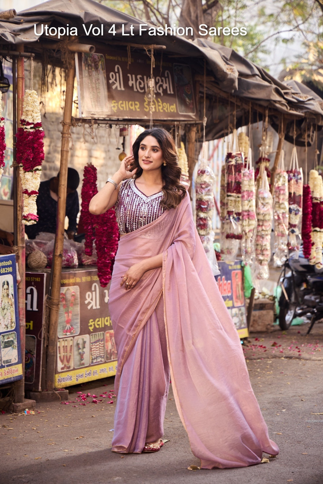 Utopia Vol 4 Lt Fashion Silk Sarees Wholesale