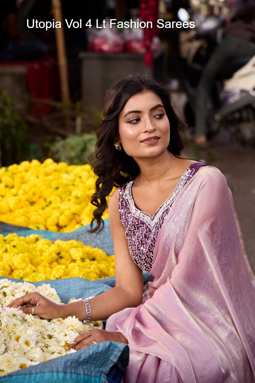 Utopia Vol 4 Lt Fashion Silk Sarees Wholesale