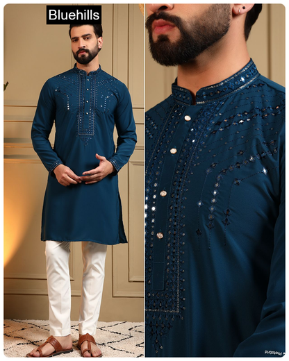 Utsav 15.0 Bluehills Mens Kurta Pajama Supplier Ahmedabad