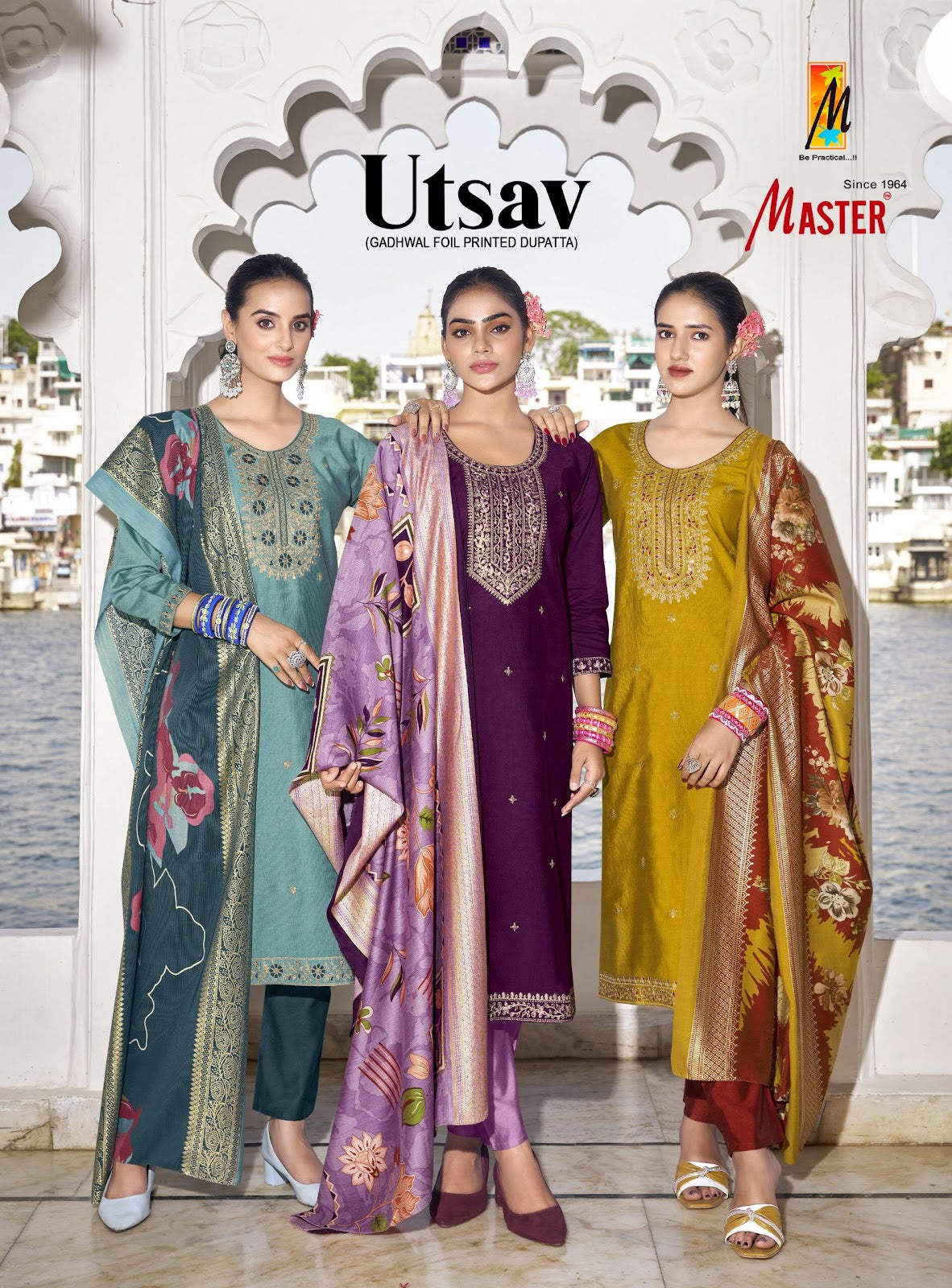 Utsav Master Gadwal Readymade Pant Style Suits Wholesaler Gujarat