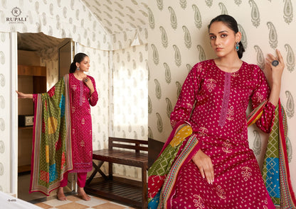 Utsav Rupali Jaam Satin Pakistani Salwar Suits Exporter Ahmedabad