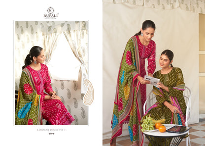 Utsav Rupali Jaam Satin Pakistani Salwar Suits Exporter Ahmedabad