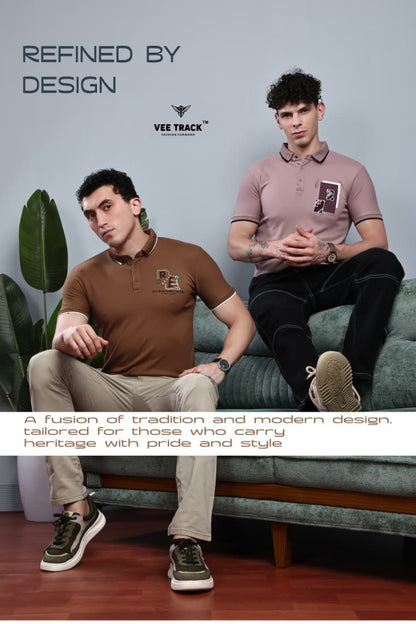 V2190 Vee Track Imported Mens Tshirts Manufacturer