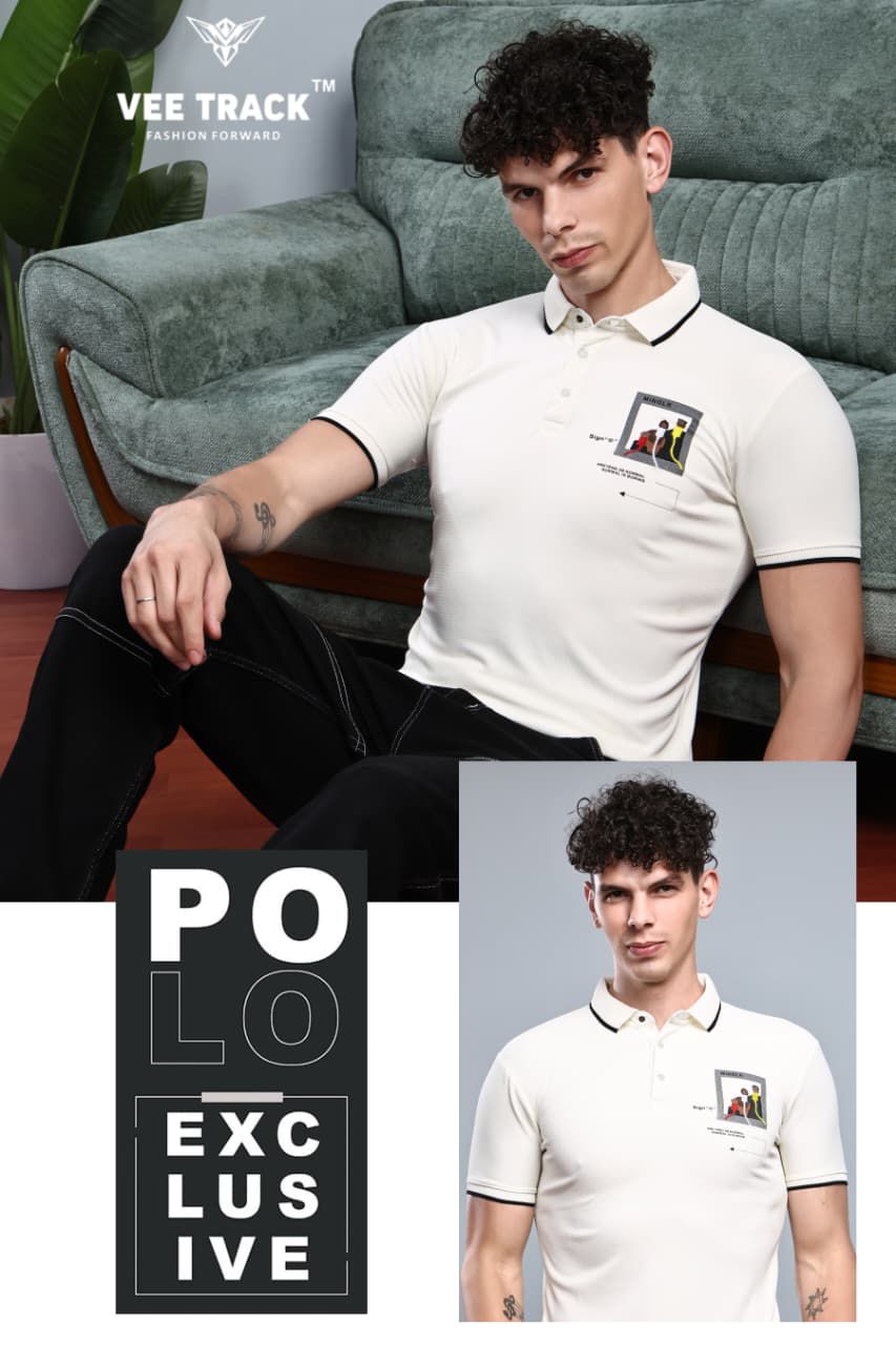 V2190 Vee Track Imported Mens Tshirts Manufacturer