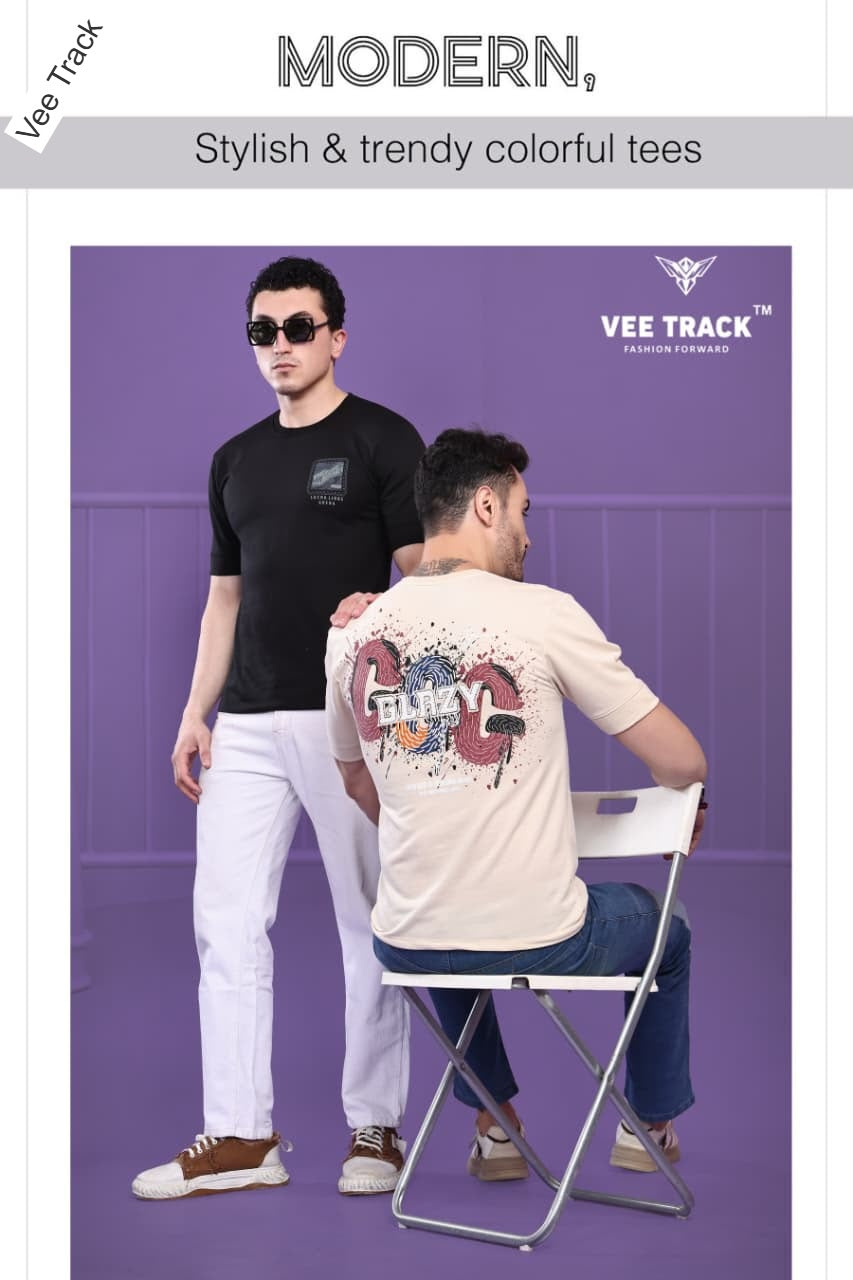 V2208 Vee Track Looper Mens Tshirts Wholesale Price