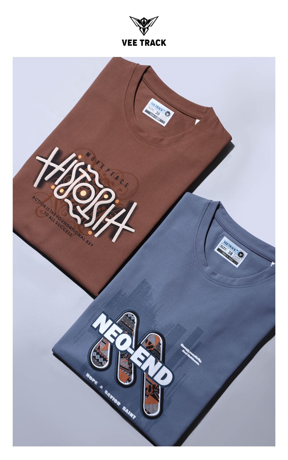 V2217 Vee Track Matty Mens Tshirts Wholesaler