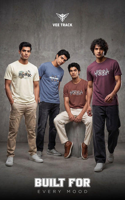 V2217 Vee Track Matty Mens Tshirts Wholesaler
