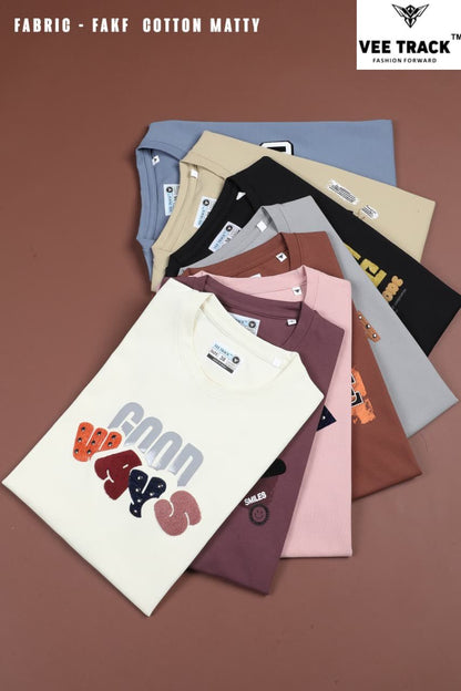V2218 Vee Track Cotton Lycra Mens Tshirts Wholesale Price