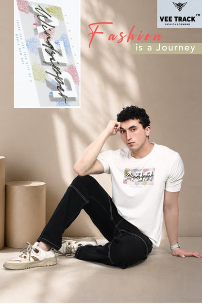 V2244 Vee Track Tencil Mens Tshirts Supplier