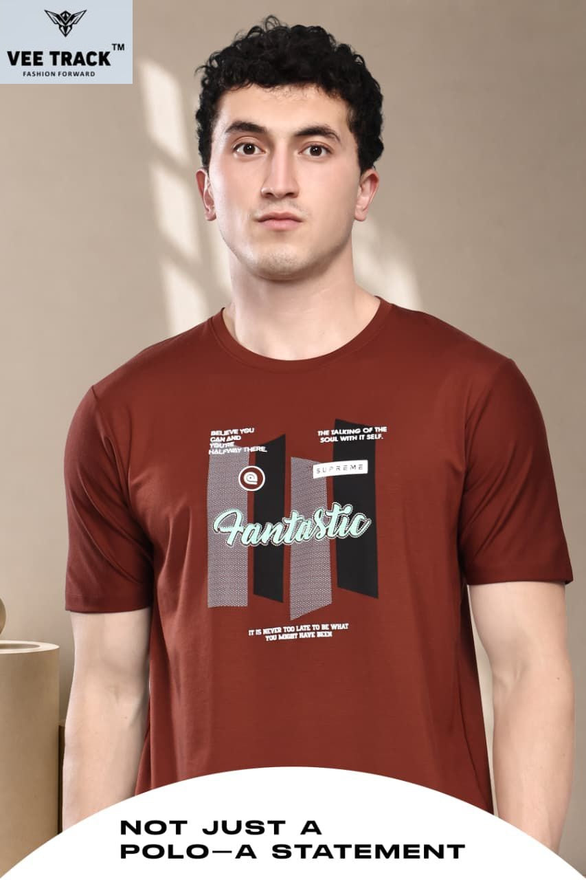 V2244 Vee Track Tencil Mens Tshirts Supplier