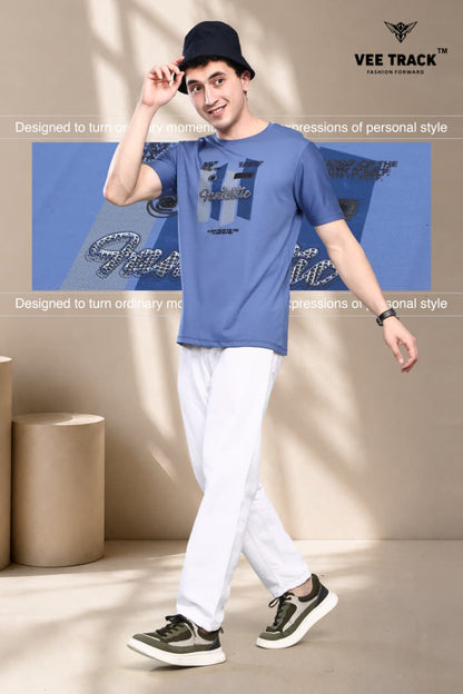 V2244 Vee Track Tencil Mens Tshirts Supplier