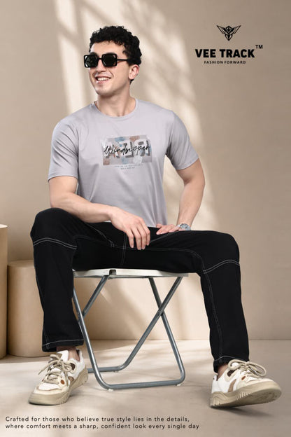 V2244 Vee Track Tencil Mens Tshirts Supplier