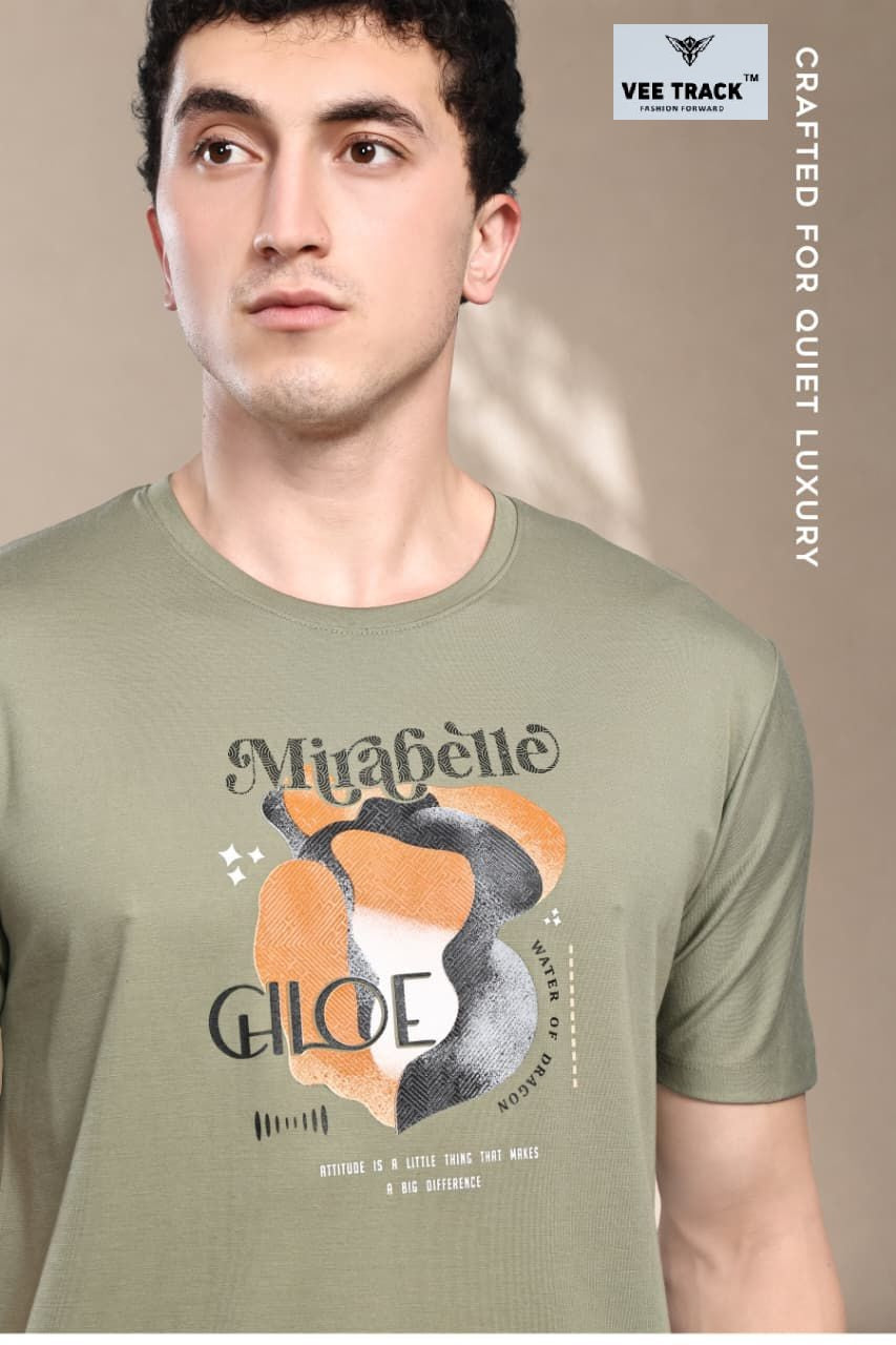 V2244 Vee Track Tencil Mens Tshirts Supplier