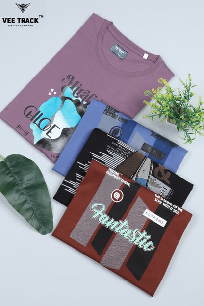 V2244 Vee Track Tencil Mens Tshirts Supplier