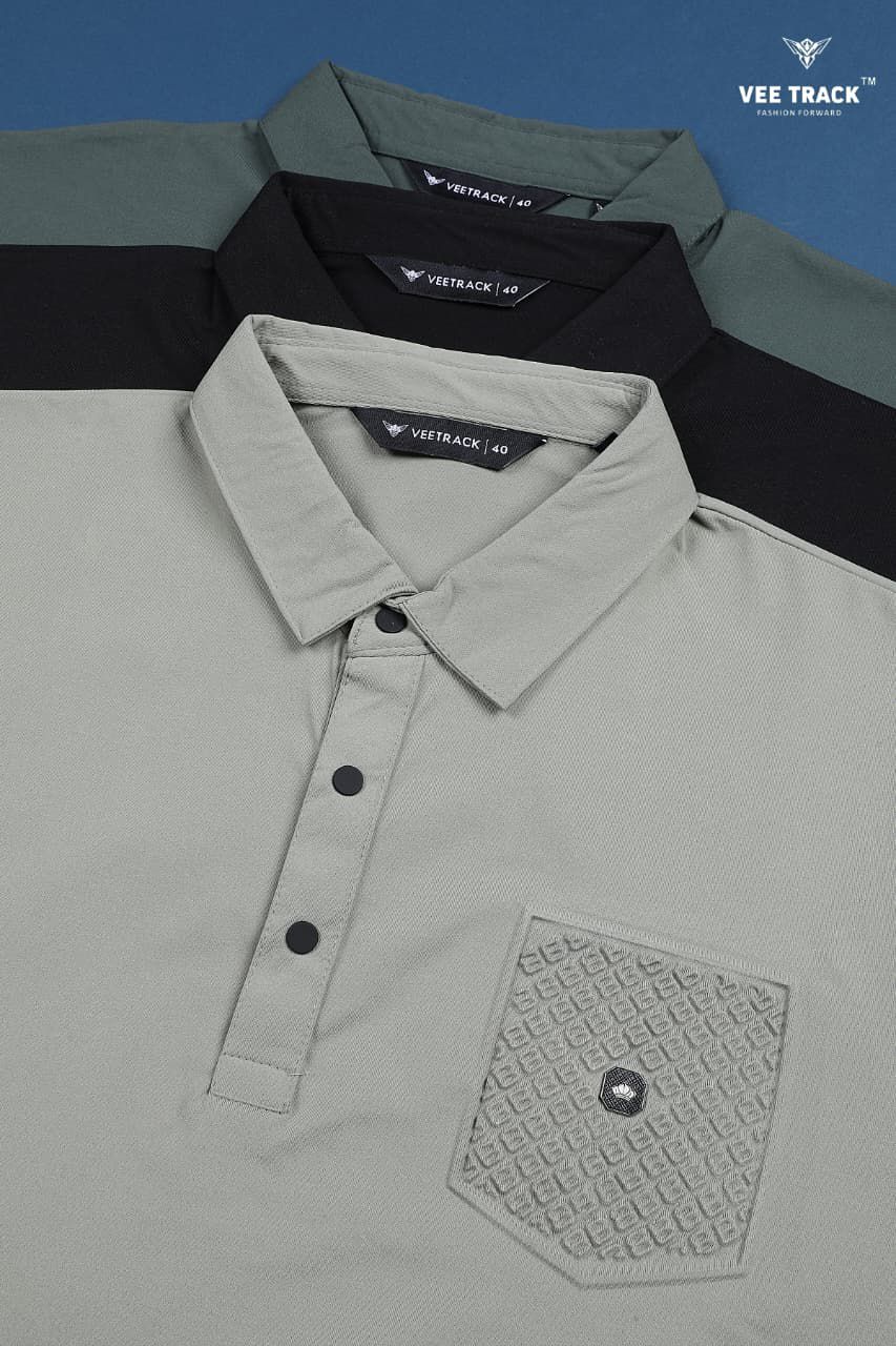 V2253 Vee Track Cotton Lycra Mens Tshirts Wholesaler Ahmedabad
