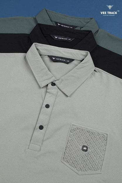 V2253 Vee Track Cotton Lycra Mens Tshirts Wholesaler Ahmedabad