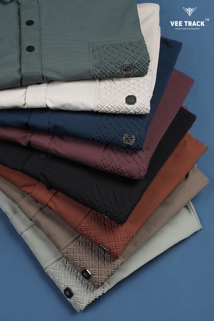 V2253 Vee Track Cotton Lycra Mens Tshirts Wholesaler Ahmedabad