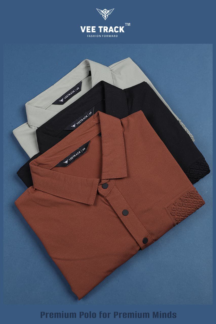 V2253 Vee Track Cotton Lycra Mens Tshirts Wholesaler Ahmedabad
