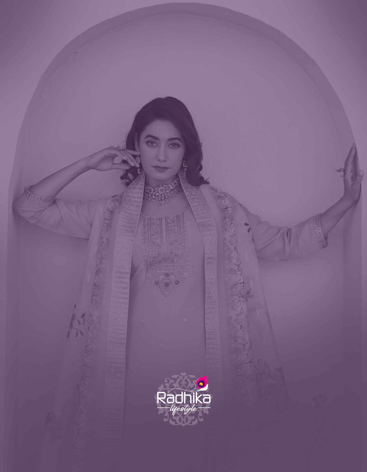 Albeli Vol 2 Radhika Lifestyle Shimmer Readymade Pant Style Suits Wholesale