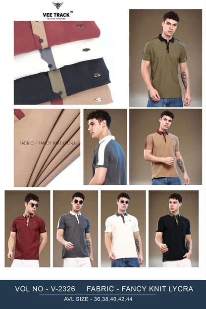V 2326 Vee Track Imported Mens Tshirts Exporter Gujarat