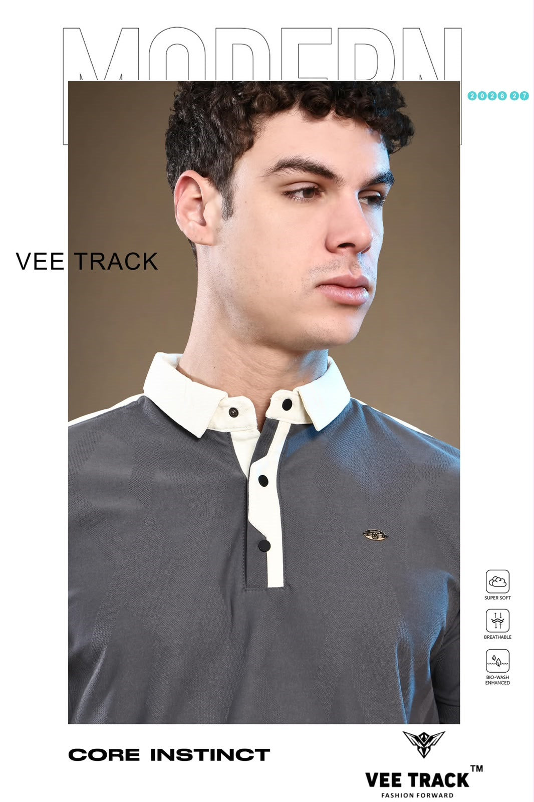 V 2326 Vee Track Imported Mens Tshirts Exporter Gujarat