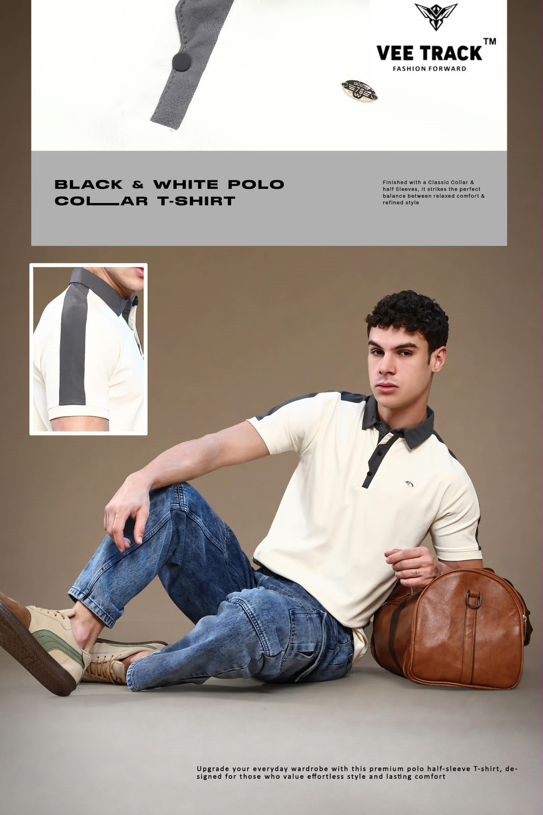 V 2326 Vee Track Imported Mens Tshirts Exporter Gujarat