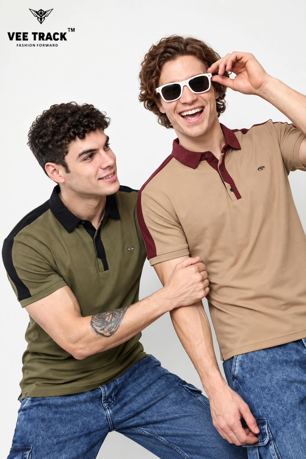 V 2326 Vee Track Imported Mens Tshirts Exporter Gujarat