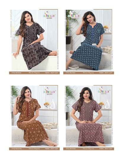 V Neck 0807 Belly Lizzy Bizzy Night Gowns Wholesale Price