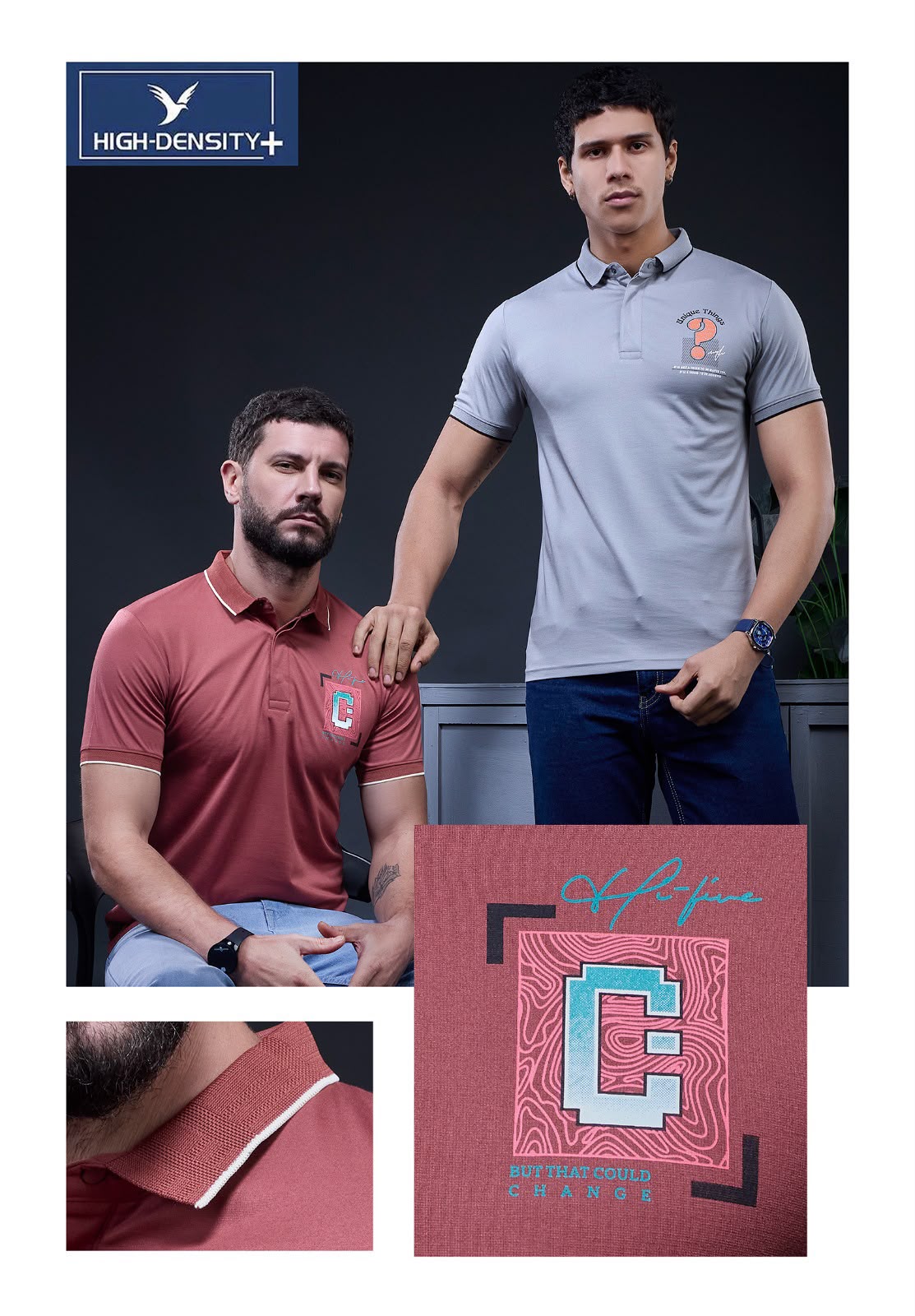V No 650 To 657 Plus Size High Density Tencil Mens Tshirts Exporter India