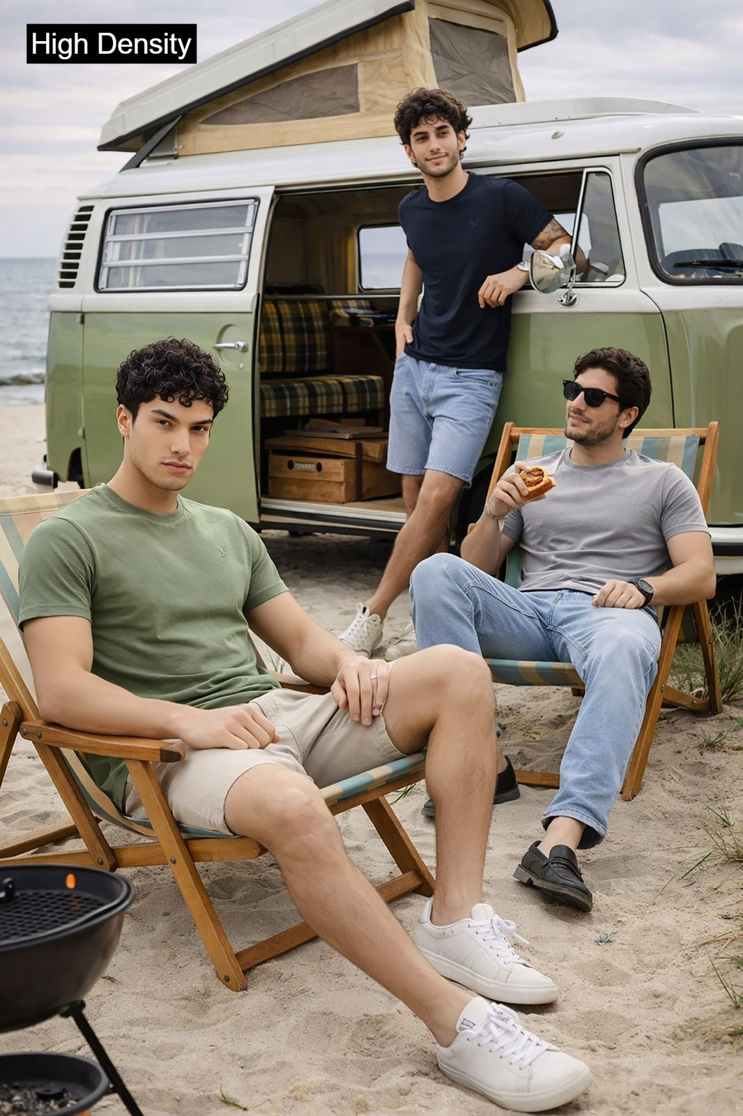 V No 6602 To 6611 High Density Cotton Mens Tshirts Supplier India