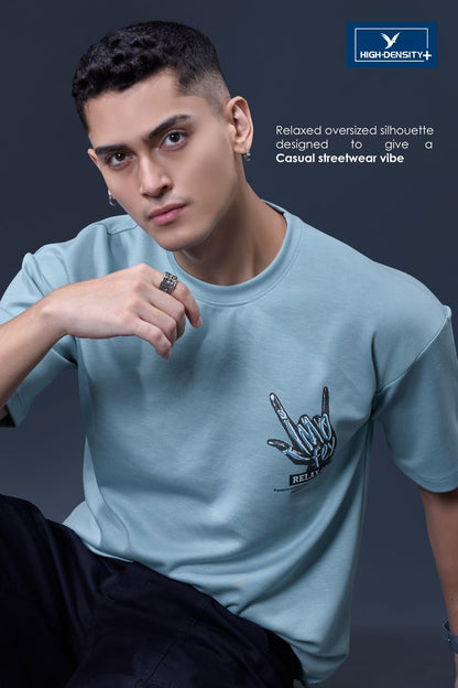 V No 815 To 822 Hd Print High Density Interlock Mens Tshirts Supplier